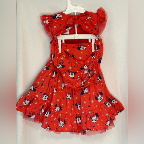 Minnie Mouse Baby Dress and Bloomers Set size 12-18months - Picture 4 of 6